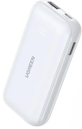 Powerbank 10000mAh 30W PD USB + USB-C UGREEN Nexode PB502 juodos spalvos