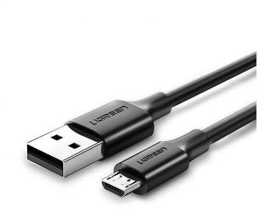 UGREEN micro USB kabelis QC 3.0 2.4A 0.25m - Juoda