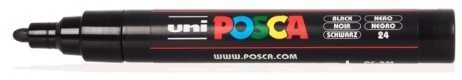 MARKER Z FARBĄ PLAKATOWĄ UNI PC-5M POSCA, JUODA