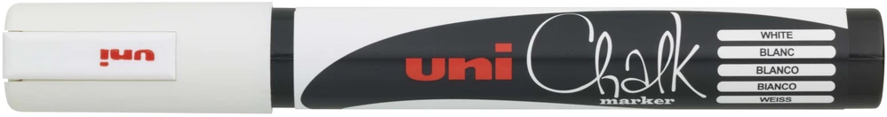 Uni-Ball Kreidos stiklo kreida, balta, 1 vnt.