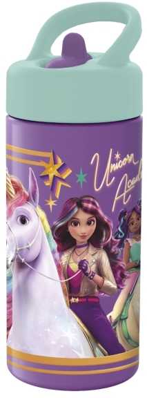 Gertuvė Usorteret UNICORN ACADEMY sipper water bottle, 410ml