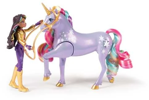 Unicorn Academy Vienaragio akademijos maža lėlė Sophia ir magija Wildstar