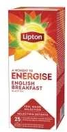 Juoda arbata LIPTON ENGLISH BREAKFAST, 25vnt./pakuotėje x 2 g