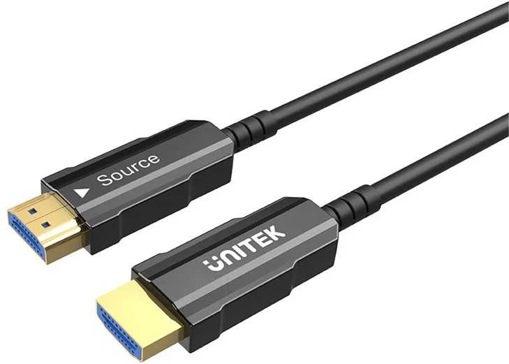 UNITEK C11072BK-10M optinis kabelis HDMI 2.0 AOC 4K 60Hz 10m