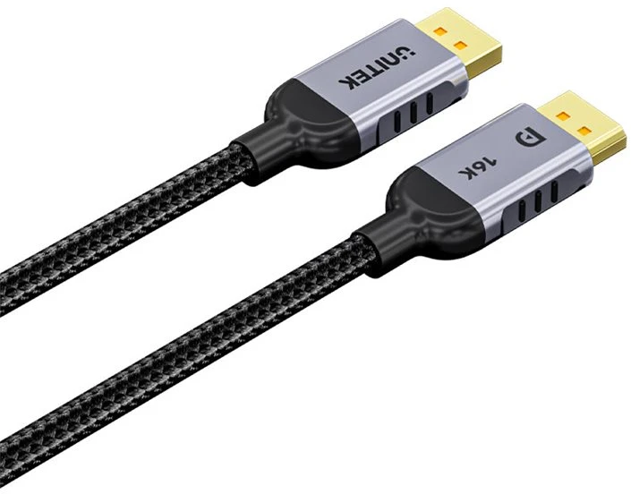 UNITEK C1626GY01-3M DisplayPort 2.1 Juodas
