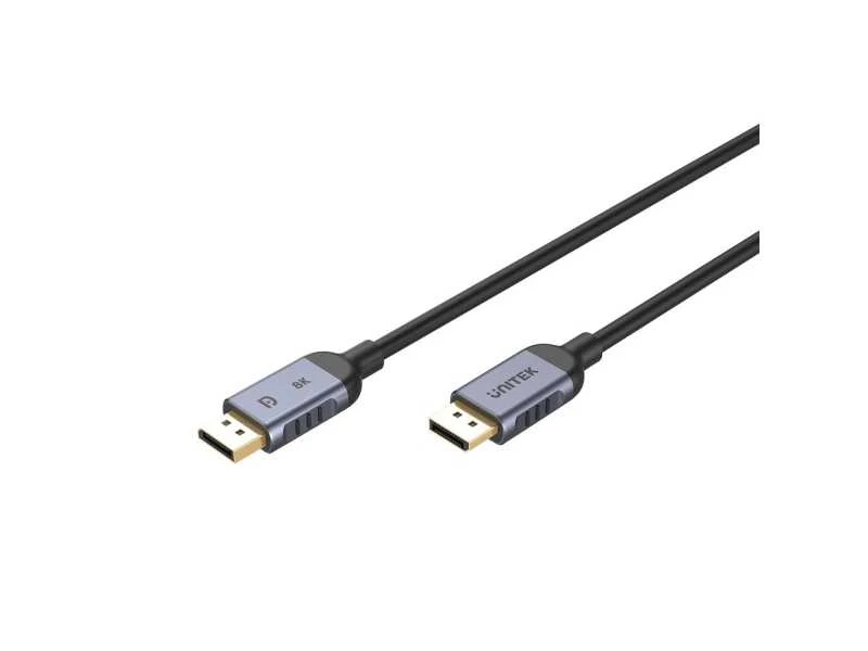 Unitek DisplayPort laidas su 8K jungtimis