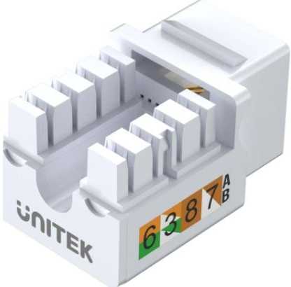 Unitek Modulis keystone port RJ-45 kat.6 UTP (T012A)