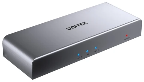 Unitek HDMI skirstytuvas 1 IN-2 OUT 4K