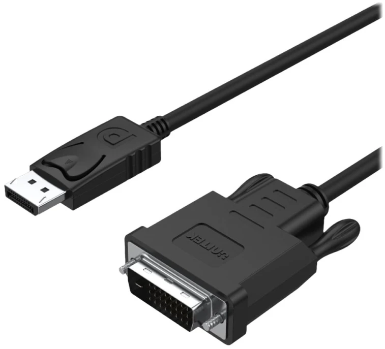 UNITEK Y-5118BA Unitek laidas DisplayPort prie DVI 1,8m, Y-5118BA