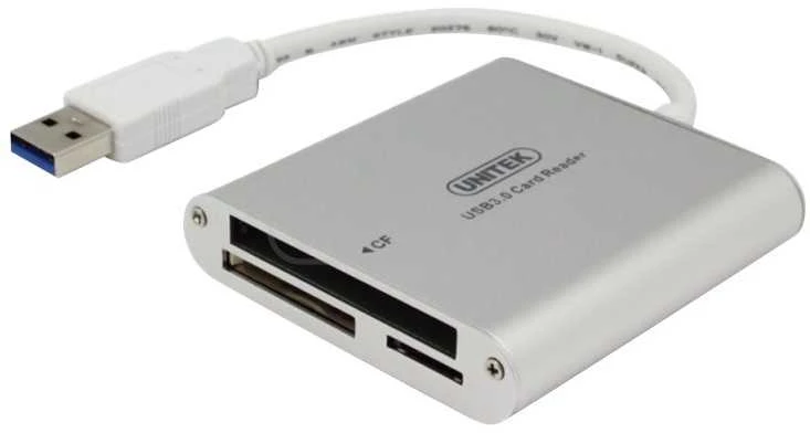 UNITEK Y-9313 Unitek USB3.0 su Multi-In-One Aliuminio kortelių skaitytuvu Y-9313