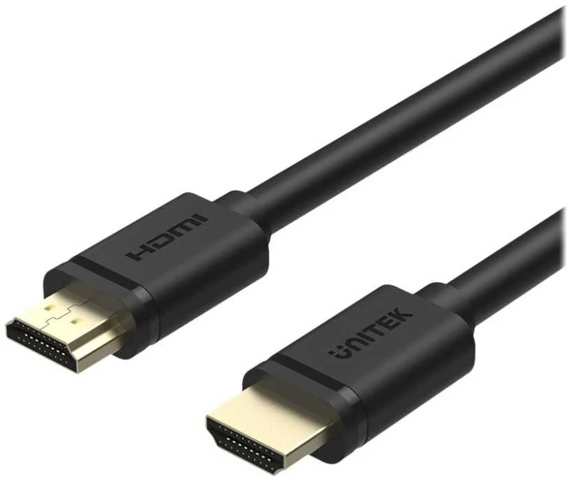 UNITEK Y-C138 Unitek Cable HDMI v.2.0 M/M 2m, auksinis, BASIC, Y-C138
