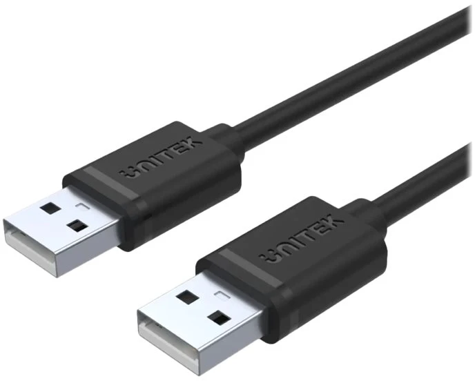 UNITEK Y-C442GBK Unitek USB laidas USB2.0 AM-AM, 1,5m Y-C442GBK