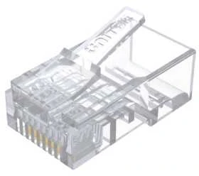Unitek modulinis kištukas RJ45 Cat.6 100 vnt.