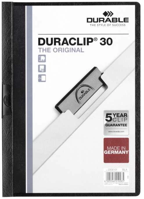 Aplankas su spaustuku DURABLE DURACLIP® 30, A4