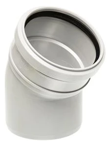 Uponor Decibel Bøjn. 160 mm 30° M/1Mf