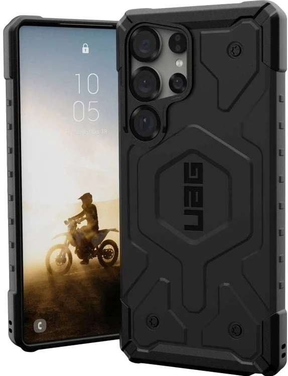 Dėklas Urban Armor Gear UAG Pathfinder, Juodas - Samsung Galaxy S25 Ultra
