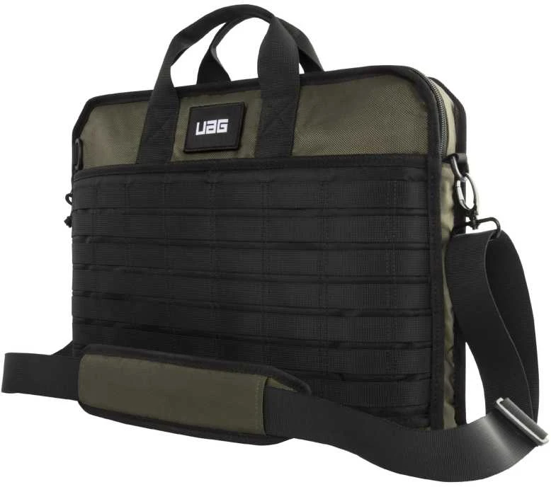 „Urban Armor Gear“ UAG plonas dėklas, skirtas iki 14 colių įrenginiams – alyvuogių spalvos