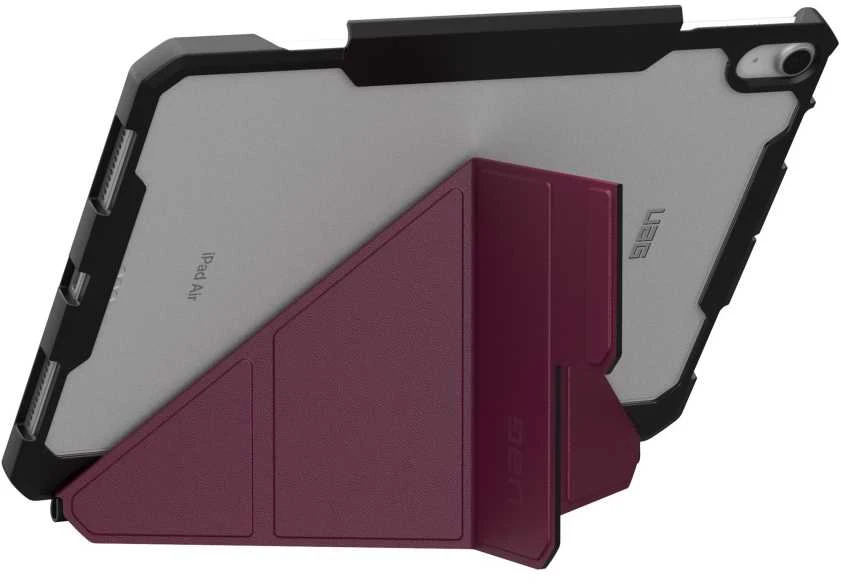Urban Armor Gear UAG Essential Armor Dėklas su stovu ir Apple Pieštuko laikikliu iPad Air 11" 2024 - raudonos spalvos
