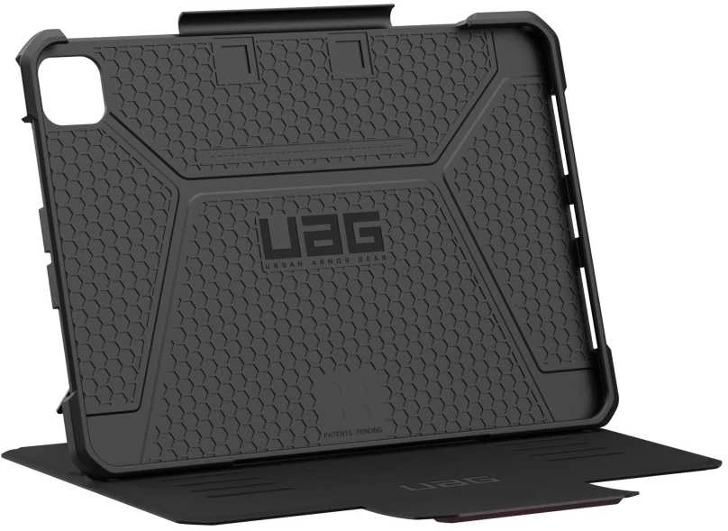 Urban Armor Gear UAG Metropolis SE Case with Stand and Apple Pieštukas Holder for iPad Pro 11" 2024 - raudonos spalvos