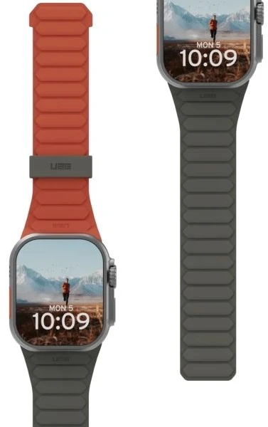 Urban Armor Gear UAG Pathfinder, alyvuogių/rūdžių spalvos - Apple Watch 49mm/45mm/44mm/42mm