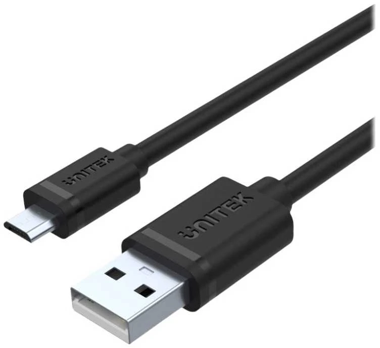 UNITEK Y-C454GBK Unitek USB kabelis USB 2.0 mikro USB M/M, 0,5 m Y-C454GBK