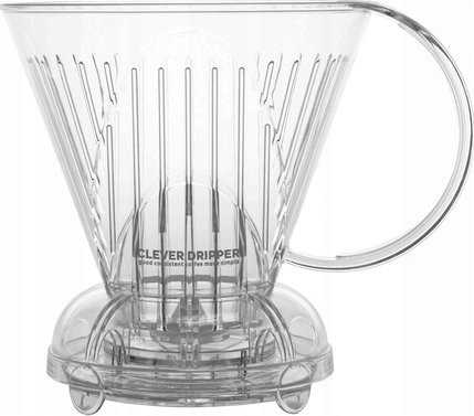 Clever Dripper - L 500ml Transluscent + 100 Filters