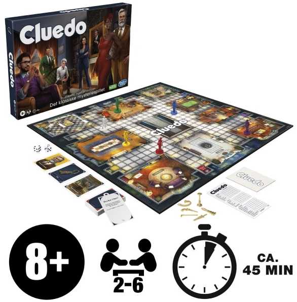 Hasbro Cluedo klasikinis atnaujinimo žaidimas