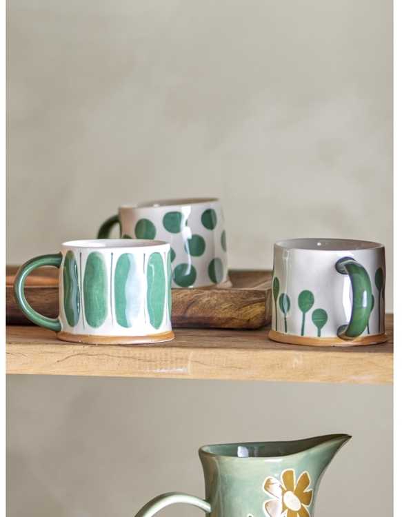 Usorteret CREATIVE COLLECTION Linora Puodelis Žalias Kamionka