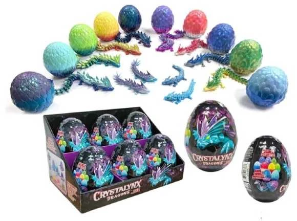 Spin Master DRAGONS CRYSTALYNX DRAGON guminis drakonas