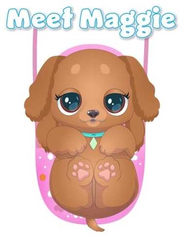 Baby Paws pliušinis žaislas – mano mažylis šuo, dalmatinas – IMC Toys