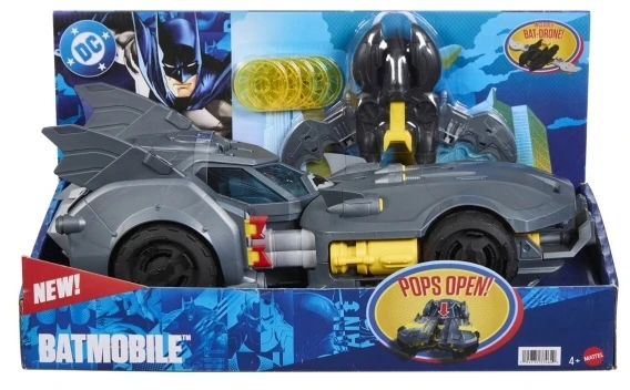 Mattel Usorteret DC Universe Bat-Link Batmobile 15 cm
