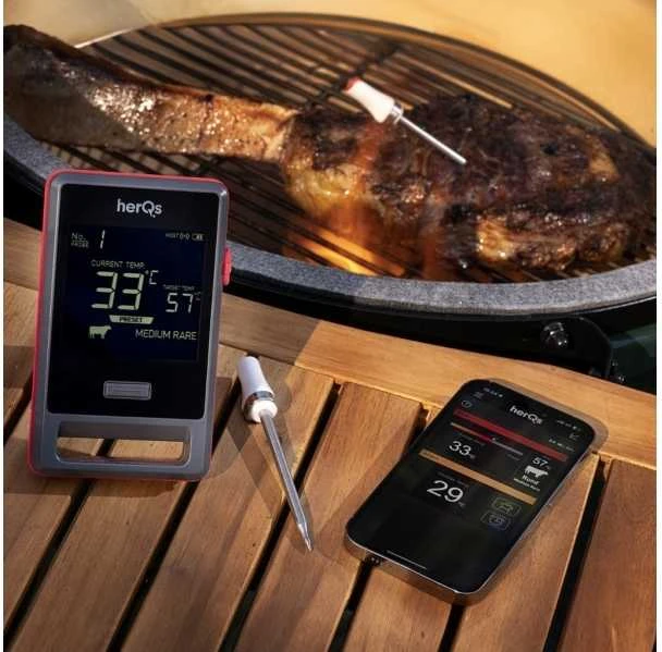 Usorteret HerQs Pin PRO Meat Thermometer - Juodas