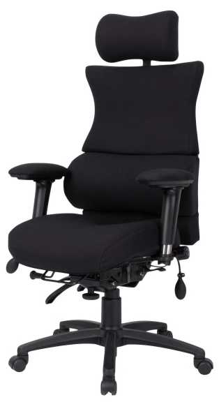Furniture Trade Biuro kėdė Ortopedinė SD3, juoda