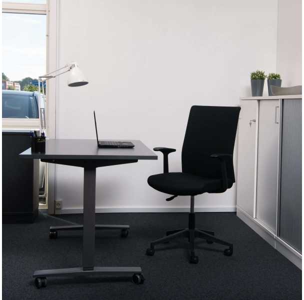 Furniture Trade Biuro kėdė TX Soft 2, juoda