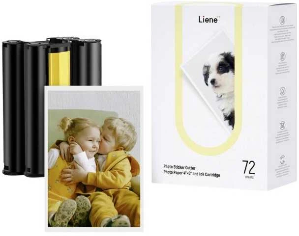 Liene PixCut 4×6″ spausdintuvas paper, 72 sheets