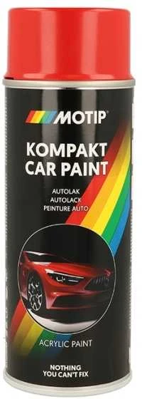 Motip purškiami automobilių dažai su raudonu dangteliu