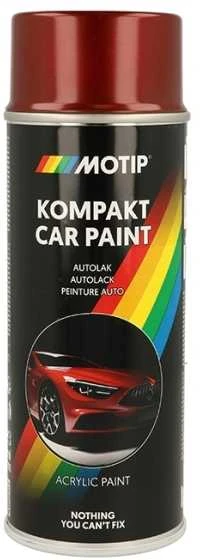 Motip raudoni automobilių dažai aerozolyje