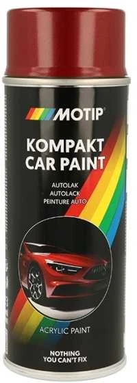 Motip raudoni purškiami automobilių dažai