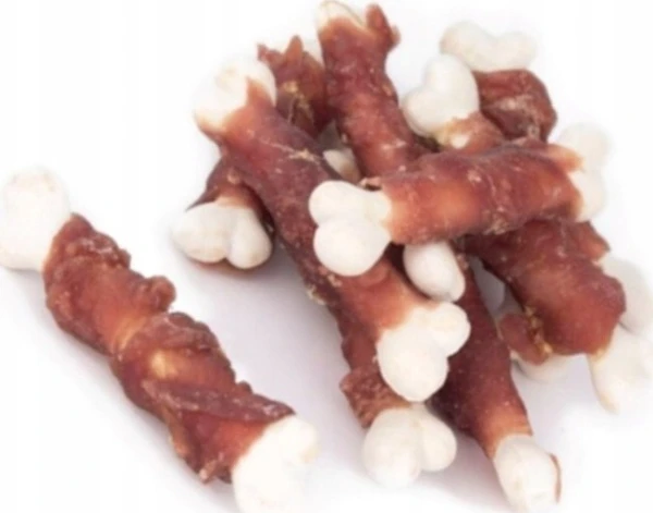 PETITTO Kalcio ir ančių mėsos kubeliai - skanėstas šuniui - 500g