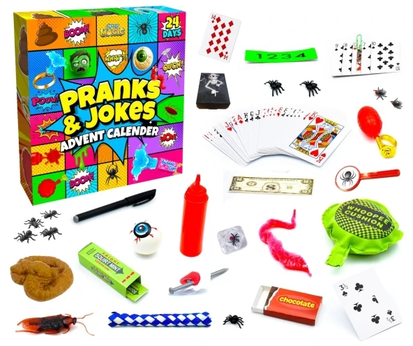 Kalendarz adwentowy Usorteret Pranks & Jokes Advent Calendar (CLI-106201)
