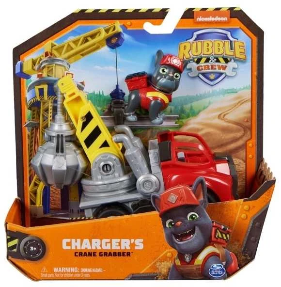 Rubble & Crew 2 figūrėlių rinkinys – „Charger & Wheeler“