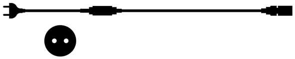 Sirius Techline wtyczka 1,5M -