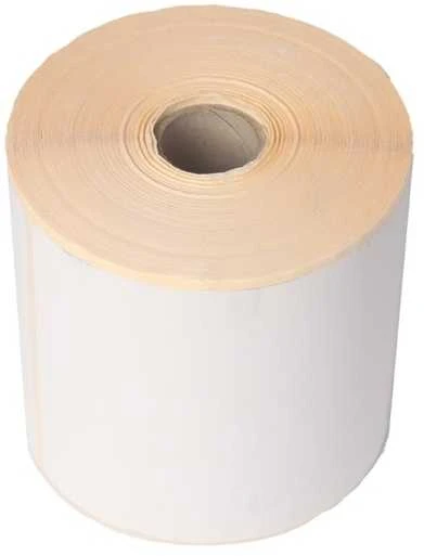 Termo etiketė, Termo etiketė, Stačiakampė išorinė apvija, 105,00 x 220,00 mm kitas sintetinis popierius