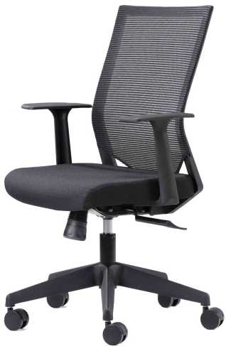 Furniture Trade Biuro kėdė W 101, juoda - be porankių