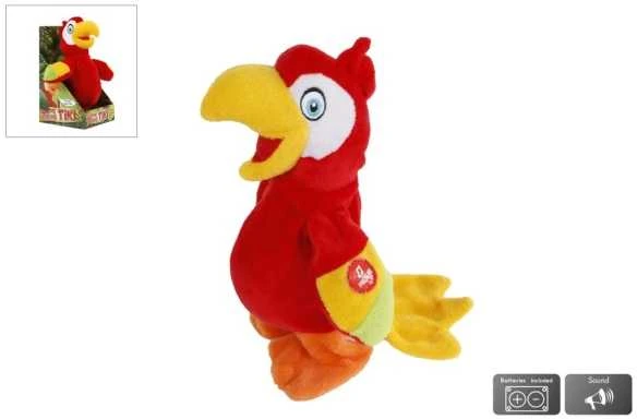 Trend Toys Vaikštantis ir kalbantis Tiki – interaktyvus 20 cm pliušinis žaislas