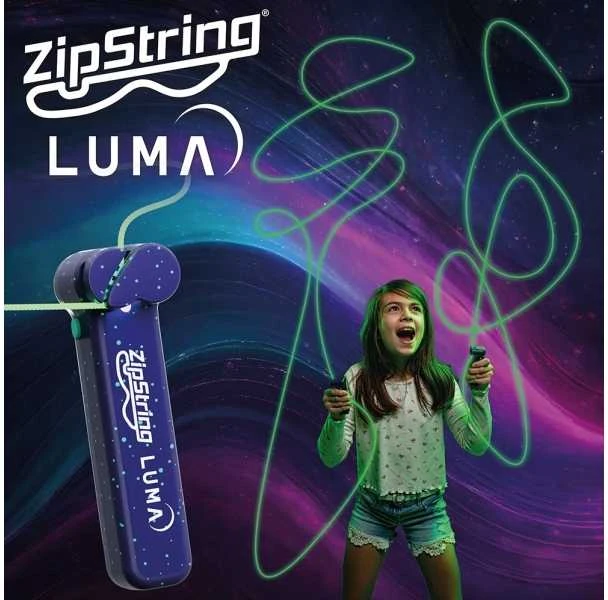 Usorteret Zipstring Užtrauktukas – Luma, šviečiantis tamsoje (50246)