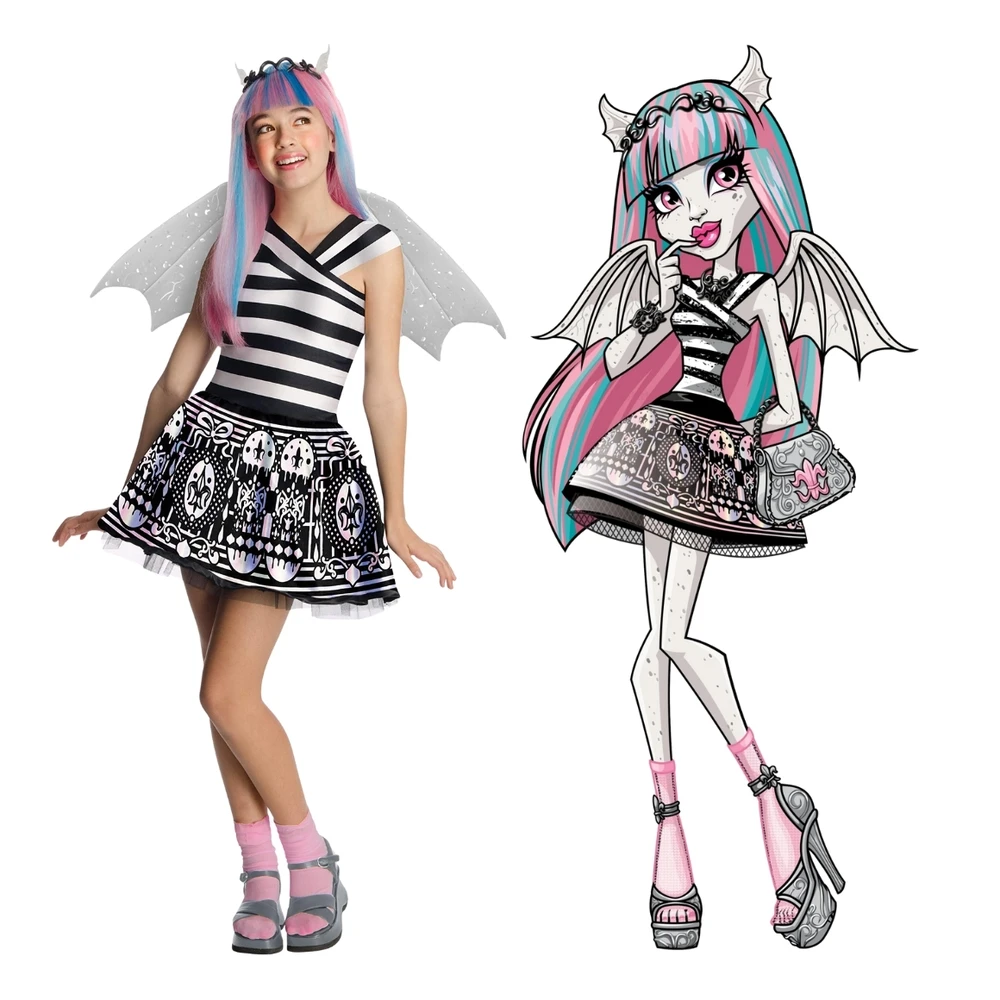 Vaikiškas karnavalinis kostiumas „Rubie's Monster High Rochelle Goyle“, L dydis