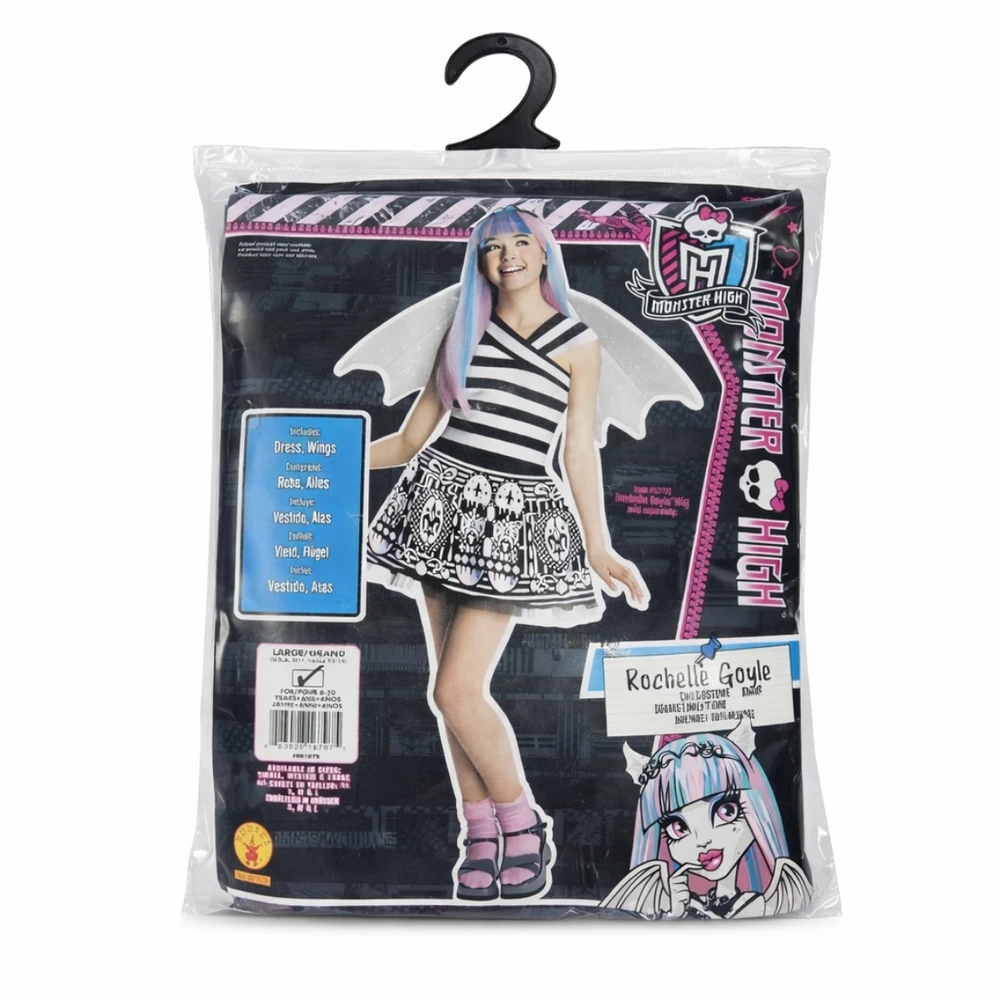Vaikiškas karnavalinis kostiumas „Rubie's Monster High Rochelle Goyle“, L dydis