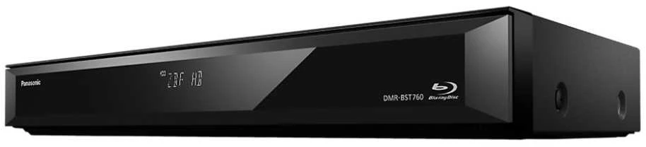 Vaizdo grotuvas Panasonic DMR-BST760AG UHD Blu-ray įrašymo įrenginys 500 GB HDD, Twin HD Imtuvas, Juodas