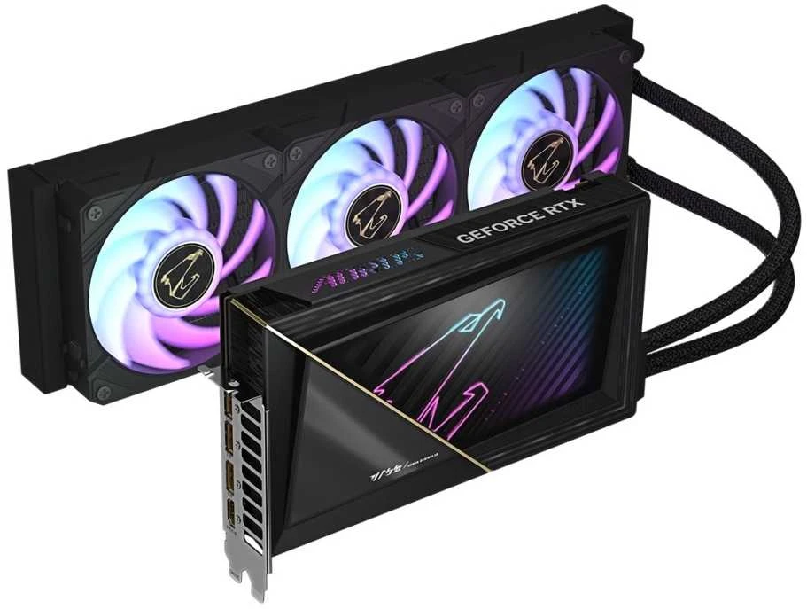 GIGABYTE AORUS GeForce RTX™ 5080 XTREME WATERFORCE 16G | Gigabaitas